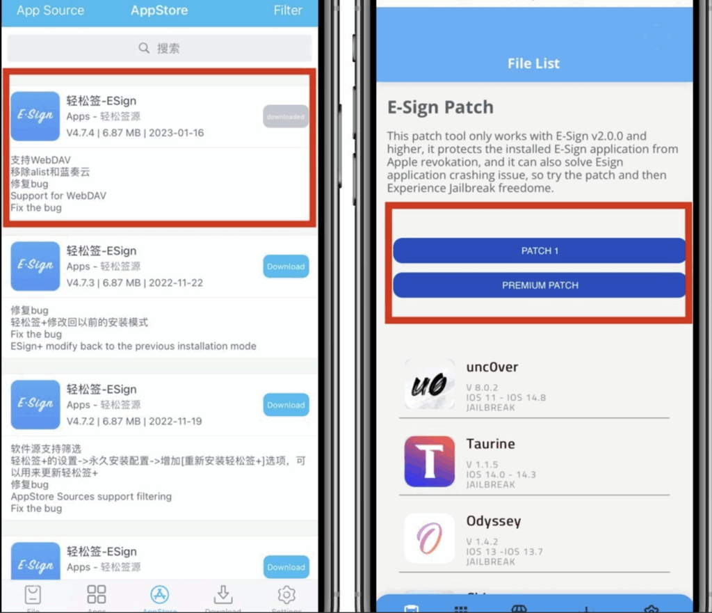 ESign iOS Patcher Download